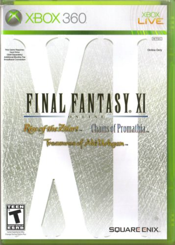 Final Fantasy XI FFXI box art Xbox 360