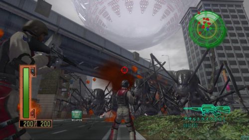 Earth Defense Force X screenshot